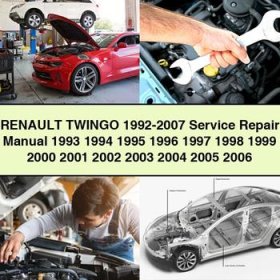 RENAULT TWINGO 1992-2007 Manual de servicio y reparación 1993 1994 1995 1996 1997 1998 1999 2000 2001 2002 2003 2004 2005 2006
