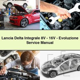 Lancia Delta Integrale 8V-16V-Evoluzione Manual de servicio y reparación