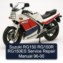 Suzuki RG150 RG150R RG150ES Service Repair Manual 96-00