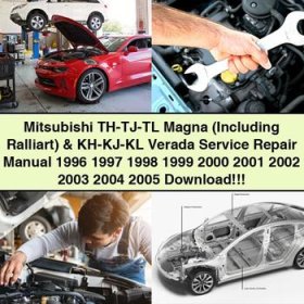Mitsubishi TH-TJ-TL Magna (Including Ralliart) & KH-KJ-KL Verada Manual de servicio y reparación 1996 1997 1998 1999 2000 2001 2002 2003 2004 2005