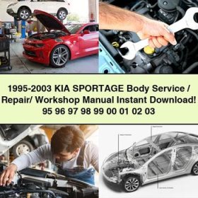 1995-2003 KIA SPORTAGE Body Service/Repair/ Workshop Manual 95 96 97 98 99 00 01 02 03