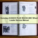 Komatsu AVANCE PLUS WA120-3MC Wheel Loader Service Repair Manual
