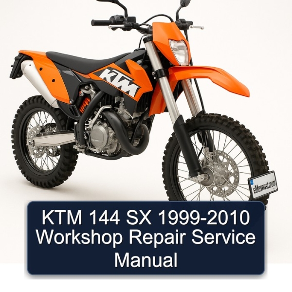 KTM 144 SX 1999-2010 Workshop Repair Service Manual