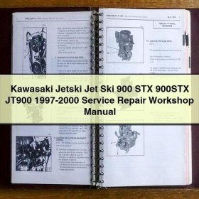Kawasaki Jetski Jet Ski 900 STX 900STX JT900 1997-2000 Service Repair Workshop Manual Download PDF