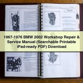 Manual de Reparación y Servicio BMW 2002 (1967-1976) - Compatible con iPad