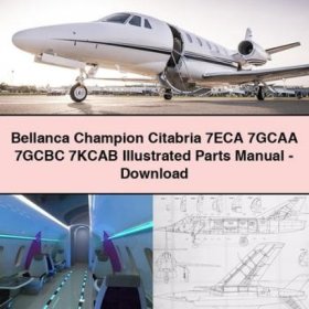 Bellanca Champion Citabria 7ECA 7GCAA 7GCBC 7KCAB Illustrated Parts Manual - Download PDF