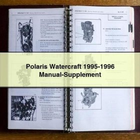 Polaris Watercraft 1995-1996 Manual-Supplement