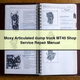 Moxy Articulated dump truck MT40 Shop Manual de servicio y reparación PDF Download
