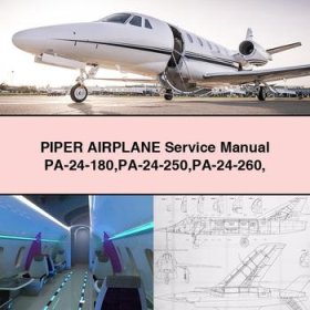 PIPER AIRPlanE Manual de servicio y reparación PA-24-180 PA-24-250 PA-24-260