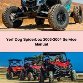 Yerf Dog Spiderbox 2003-2004 Manual de servicio y reparación