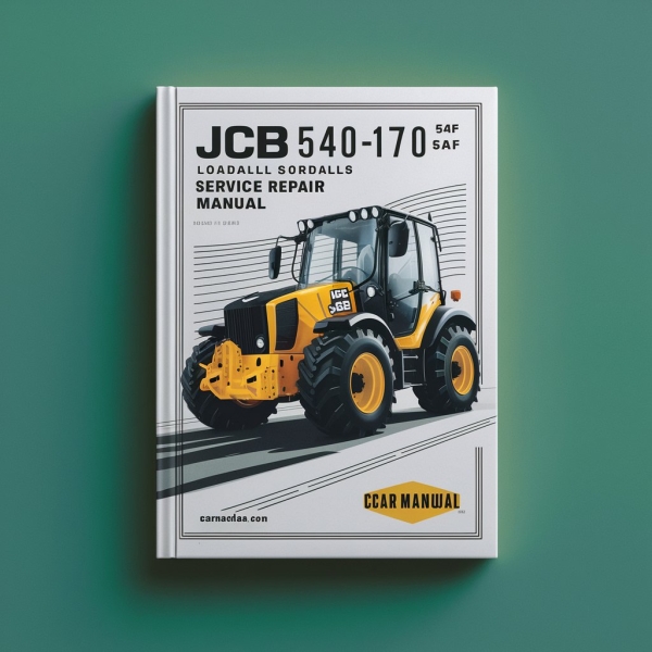 JCB 540-170 5AF LOADALLS Manual de servicio y reparación
