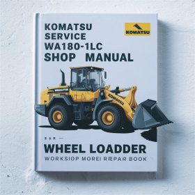 Komatsu WA180-1LC Radlader Werkstatt Handbuch