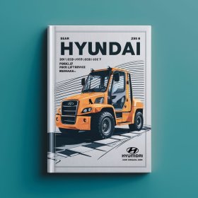 Manual de Servicio y Reparación para Montacargas Hyundai 20L(C)/25L(C)/30L(C)-7 20G(C)/25G(C)/30G(C)-7