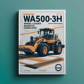 Komatsu WA500-3H Wheel Loader Manual de servicio y reparación -WA500H20051 and up