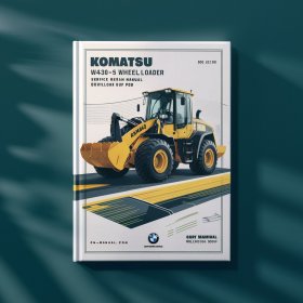 Komatsu WA430-5 Wheel Loader Manual de servicio y reparación -60001 and up