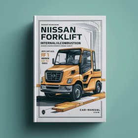 Nissan Gabelstapler Verbrennungsmotor 1F1/1F2 Serie Werkstatthandbuch (K15/K21/K25 Benzin/LPG, QD32 Diesel)
