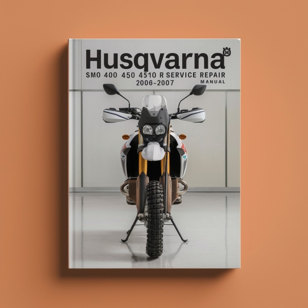 HUSQVARNA SM 400 450 510 R Manual de servicio y reparación 2006-2007