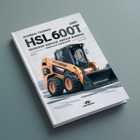 Hyundai Thomas HSL600T 680T Skid Steer Loader Workshop Servcie Repair Manual