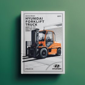 Hyundai Forklift Truck 20BC-7/25BC-7/30BC-7/32BC-7 Manual de servicio y reparación