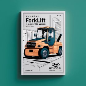 Manual de Servicio y Reparación Hyundai Montacargas 15D/18D/20DA-7E