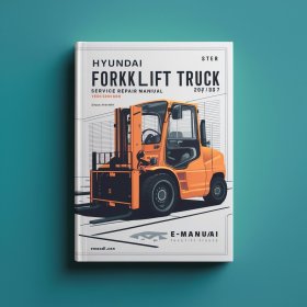 Hyundai Forklift Truck 20/25/30/32BC-7 Manual de servicio y reparación
