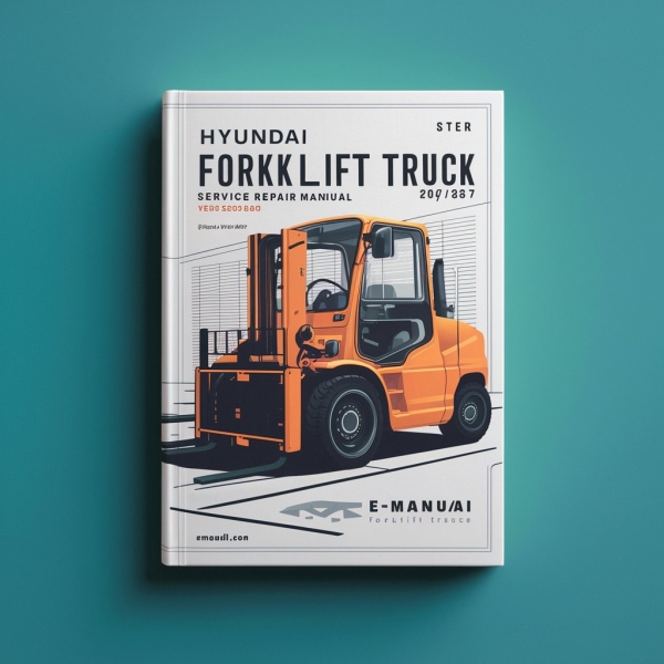 Hyundai Forklift Truck 20/25/30/32BC-7 Manual de servicio y reparación