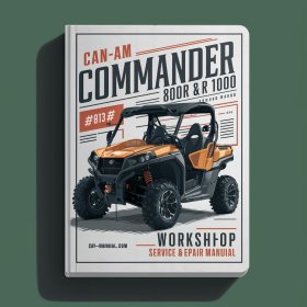 Can-Am Commander 800R 1000 Workshop Manual de servicio y reparación 2013 # 1
