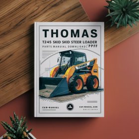 Thomas T245 HDK Skid Steer Loader Parts Manual (S/N LM001746-ONWARD)