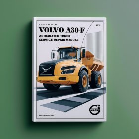 Volvo A30F Articulated Dump Truck Manual de servicio y reparación