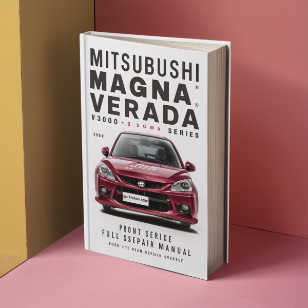 Manual de Servicio y Reparación Completo Mitsubishi Magna Verada Sigma V3000 R S Series 1995-Actualidad