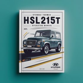 Hyundai THOMAS HSL215T HSL240T Operating Manual