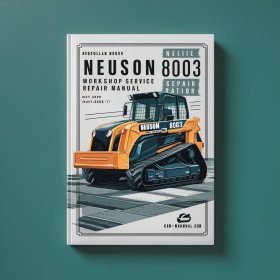 NEUSON 8003 TRACK Excavator Workshop Manual de servicio y reparación
