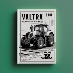 Manual de Servicio y Reparación del Tractor Valtra 8400