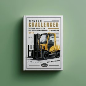 Manual de Servicio y Reparación de Montacargas Hyster Challenger H1050EH, H800E, H880E, H970E (D117)