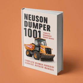 Neuson Dumper 1001 Manual completo de servicio y reparación del taller
