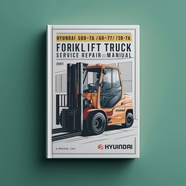 Manual de Servicio y Reparación de Montacargas Hyundai 50D-7A/60D-7A/70D-7A