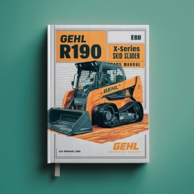Gehl R190 (EU) X-Series Skid Steer Loader Parts Manual