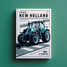 Manual de Servicio y Reparación del Tractor Ford New Holland 7740