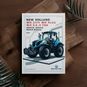 New Holland MH CITY MH PLUS MH 5.6 Tier Ⅲ Wheel Excavator Manual de servicio y reparación
