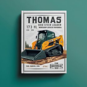 THOMAS 173 HL SKID Steer Loader Workshop Manual de servicio y reparación