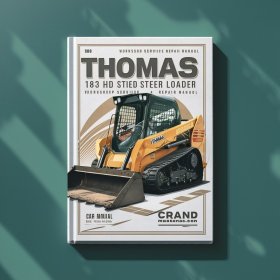 THOMAS 183 HD SKID Steer Loader Workshop Manual de servicio y reparación