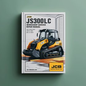 JCB JS300LC Tracked Excavator Workshop Manual de servicio y reparación