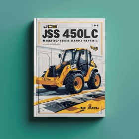 JCB JS450LC Tracked Excavator Workshop Manual de servicio y reparación