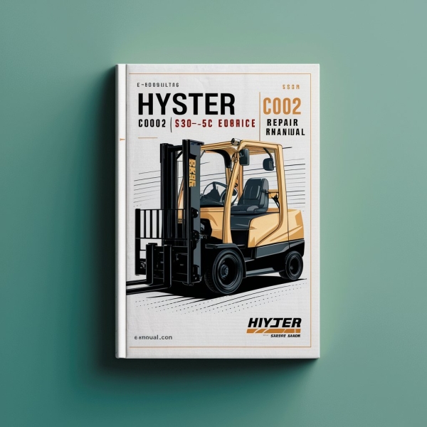 Manual de Servicio y Reparación de la Carretilla Elevadora Hyster C002 (S30-50C Europa)