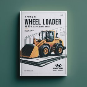 Hyundai Wheel Loader HL750 Manual de servicio y reparación