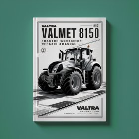 Manual de taller y reparación del tractor Valtra Valmet 8150
