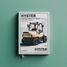 Manual de taller para carretillas elevadoras eléctricas Hyster C470: N25XMDR3 N30XMR3 N40XMR3