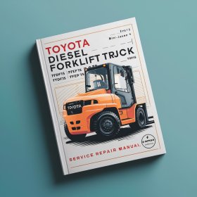 Manual de Servicio y Reparación Toyota Carretilla Elevadora Diesel 7FDF15-30 & 7FDJ35 + OPS+ MiniLever