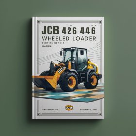 JCB 426 436 446 WHEELED Loader Manual de servicio y reparación