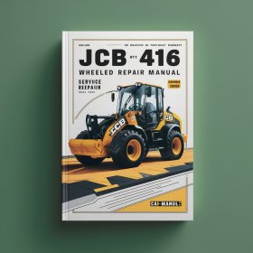 JCB 411 416 Wheeled Loader Manual de servicio y reparación